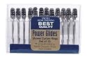 Power Glide Shower Curtain Hooks
