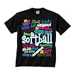 Softball - Graffiti - Short Sleeve T-shirt