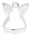 Fox Run Angel Cookie Cutter, 3-Inch, Stainless Steel