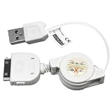 mumbi USB Datenkabel iPhone + iPod Ladekabel ausziehbar / aufrollbarvon "mumbi"