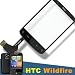 Original HTC Buzz Wildfire A3333 OEM Touch Screen Digitizer With Lens Cover
