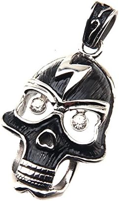 KJH Jewelry 316L Stainless Steel Gorilla Necklace Pendant with Free 24" Chain