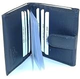 Leather Credit Card & Picture Wallet - Choice of Colors