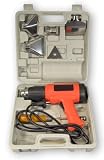 Heissluftpistole-Set im Koffer 2000 Watt 2 stufig 350/600°C - Heizluftpistole