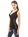 PattyBoutik Women's V Neck Corset Ruched Tank Top
