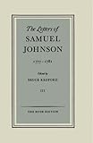 The letters of Samuel Johnson