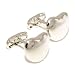 Silver Heart Cufflinks w/ Box