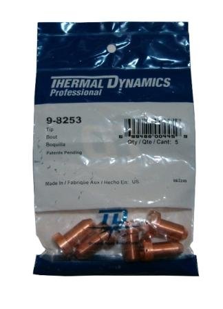Thermal Dynamics 9-8253 120 Amp Tips Qty = 5