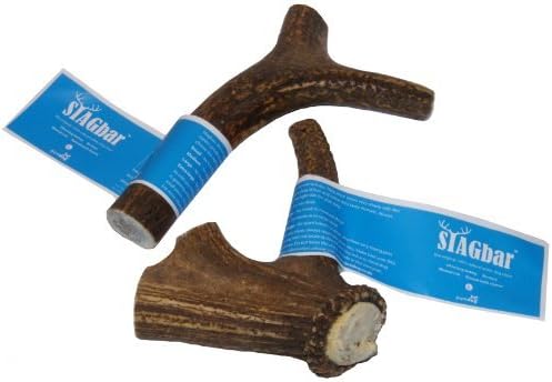 The Original, 100% natural, Stagbar Antler Dog Puppy Chew LARGE SIZE STAGBAR