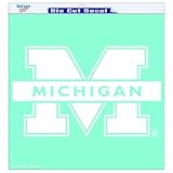 NCAA Michigan Wolverines 18-by-18 inch Diecut Decal