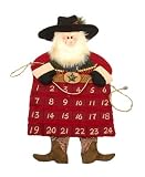 22.5 Western Santa Christmas Advent Calendar
