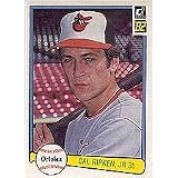 1982 Donruss Baseball Complete Near Mint to Mint Set Featuring the Rookie Card of Cal Ripken Jr!! Loaded with Stars and Hall of Famers Including George Brett, Nolan Ryan, Mike Schmidt, Carlton Fisk, Johnny Bench, Dave Winfield, Carl Yazstremski, Robin Yount, Pete Rose, Ozzie Smith and Many Others.