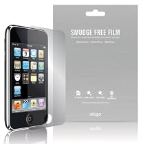 elago Smudge Free Film Set for iPod Touch 2G + Microfiber Cleaner (Made in USA)