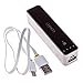 Stonys Mini Premium Portable Charger 2600mAh HIGHEST QUALITY External Battery Pack & Ultra-Compact Portable Battery for Apple iPhone 6 Plus, 6, 5, iPad Air, iPad Mini, Samsung Galaxy S6, S5, and others (Silver)