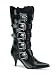 Gotic Dirty Skull Calf Boot - 6