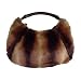 Bisadora Brown Faux Fur Large Hobo