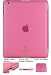 HHI ReElegant Lock the Smart Cover Companion Case Cover For The new iPad 3 - Frost Pink Transparent (Design with Anchor to Lock the Smart Cover on The new iPad 3) (Package include a HandHelditems Sketch Stylus Pen)