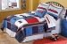 Cars Full / Queen Quilt with 2 Shams