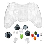 Crystal Shell for Microsoft Xbox 360 Wireless Controller , Clear