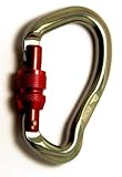 Fusion Techno Wave Screw Gate Carabiner