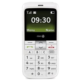 Doro PhoneEasy 332GSM Sim Free Easy Mobile Phone - White