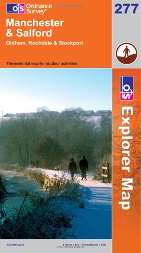 Manchester and Salford (Explorer Maps) (OS Explorer Map)