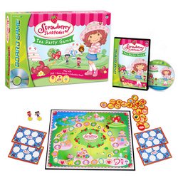 Childrens Toyshop  Toys : Strawberry Shortcake™  Tea Party DVD Board Game