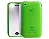TPU Silicone Case Skin Cover For Apple iPhone 3G 3GS Green