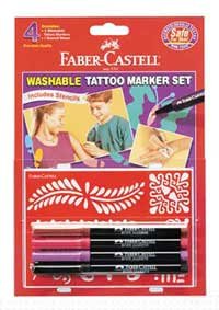 Childrens Toyshop  Toys : 4 ct. Tattoo Marker Set 2