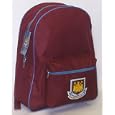 West Ham United FC Backpack, School Bag, Sports Bag by Official Football Merchandise