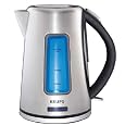 Krups BW3990 Prelude Electric Kettle with Blue Lighting Water Level Indicator, Brushed Stainless Steel
