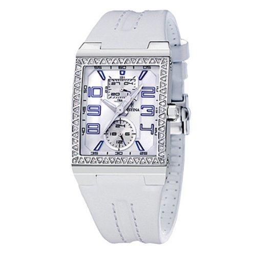 Festina Damen-Armbanduhr XS Trend Multifunktion Nr. 9 Chronograph Leder F16295/1