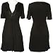 LOVE NOTES Stretch Jersey Knit Tie Back Dress