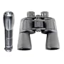 Bushnell Powerview 12X50 Binocular & 3 Watt LED Flashlight Bundle