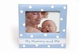 Mommy and Me Photo Frame by Mud Pie - Blue