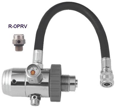 OMS Dry Suit Inflation Din Regulator System w/SPG, GDS-DSI-C