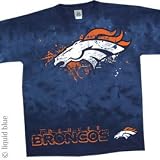 Denver Broncos Fade Tie Dye Adult T-Shirt