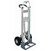Magline TPAUA4 3 Position Hand Truck, U Loop Handle, Pneumatic Wheels, 500 lbs Load Capacity, 51" Height, 21" Width