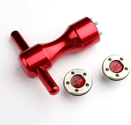 Casar Golf 2x 20g Red Golf Weights + 1x Red Wrench for Scotty Cameron Fastback Squareback Putters Only