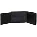 DiLoro Italy Mens Leather Wallet Bifold Flip ID Section Coin Compartment RFID Protection Full Grain Top Quality Leather (Black Nappa)