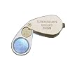 NEW Jewelers Loupe Bright LED Lighted Loupe Magnifying Glass 20x18mm Tool