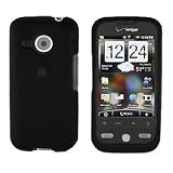 41uDMZyOPcL. SL160  HTC Verizon Eris Droid S6200 Black Rubberized Case Cover Protective SNAP ON