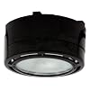 American Lighting ALPX20BK 12-Volt Under Cabinet Puck Lighting Kit, Xenon Bulb, 1 Pack, Black