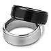 Besteel Stainless Steel 8MM Mens Ring Matte Finish Polished Wedding Engagement Band 2 Pcs Size 13
