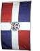 Dominican Republic Flag Polyester 3 ft. x 5 ft.