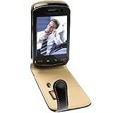 Krusell Orbit Flex Multidapt Leather Case with Ratchet Swivel Clip for Blac ....