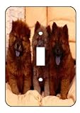 Chow Chow Puppies Light Switch Plate Cover!! Brand New