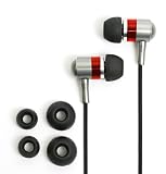 Lift Audio Groove Series Noise Isolating In-Ear-Headphones (Red)