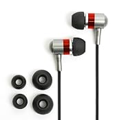 Amazon.com: Lift Audio Groove Series Noise Isolating In-Ear-Headphones (Red): Electronics