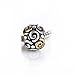 Bling Jewelry Tribal Swirl Gold Vermeil 925 title=